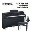 Yamaha CLP 735 B (schwarz) Set