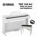 Yamaha YDP 164 wh (weiss) Set mit Bank und Kopfhörer